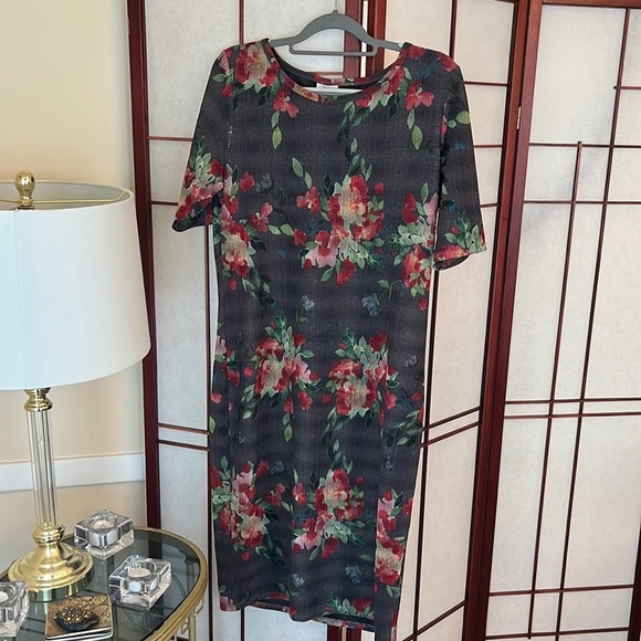 LuLaRoe Dresses & Skirts - LuLaRoe Dress Size XL in EUC. A beautiful floral print!